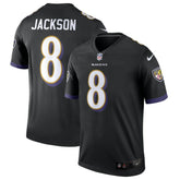 Lamar Jackson Baltimore Ravens Legend Player Performance Top - Black - Nike
