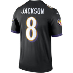 Lamar Jackson Baltimore Ravens Legend Player Performance Top - Black - Nike