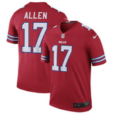 Josh Allen Buffalo Bills Legend Player Performance Top - Red - Nike