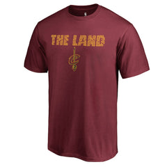 Cleveland Cavaliers Hometown Collection Repeating Roster T-Shirt Garnet