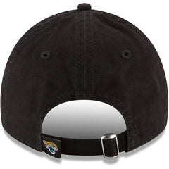 Jacksonville Jaguars New Era Women's Core Classic Primary 9TWENTY Adjustable Hat - Black - NFL