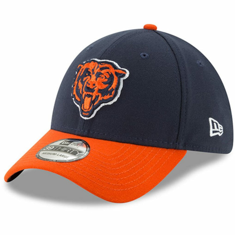 Chicago Bears New Era Team Classic Two-Tone 39THIRTY Flex Hat - Navy/Orange - NFL
