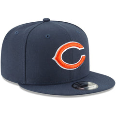 Chicago Bears New Era Basic 9FIFTY Adjustable Snapback Hat - Navy - NFL