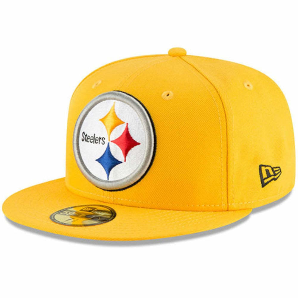 Pittsburgh Steelers New Era Omaha 59FIFTY Fitted Hat - Gold - NFL