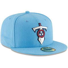 Tennessee Titans New Era Omaha 59FIFTY Fitted Hat - Light Blue - NFL