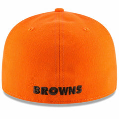 Cleveland Browns New Era Omaha Brownie The Elf Throwback 59FIFTY Fitted Hat - Orange - NFL