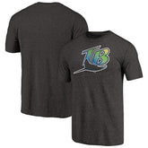 Tampa Bay Rays Cooperstown Collection Forbes Tri-Blend T-Shirt Outlet