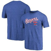 Texas Rangers Vintage Cooperstown Collection Wahconah Tri-Blend T-Shirt Outlet