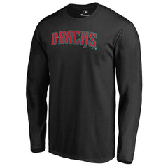 Arizona Diamondbacks Team Wordmark Long Sleeve T-Shirt for sale