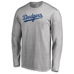 Los Angeles Dodgers Team Wordmark Long Sleeve T-Shirt Near Me