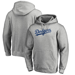 Los Angeles Dodgers Official Wordmark Fitted Pullover Hoodie Online