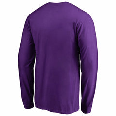 LeBron James Los Angeles Lakers Player State Long Sleeve T-Shirt Purple