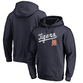 Detroit Tigers Vintage Cooperstown Collection Wahconah Fitted Pullover Hoodie Discount