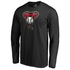 Arizona Diamondbacks Midnight Mascot Long Sleeve T-Shirt for sale