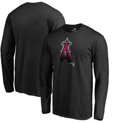 Los Angeles Angels Midnight Mascot Long Sleeve T-Shirt for sale