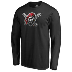 Pittsburgh Pirates Midnight Mascot Long Sleeve T-Shirt Near Me