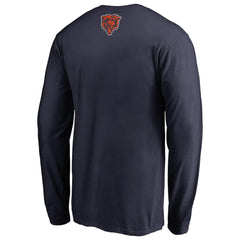 Chicago Bears Monsters Long Sleeve T-Shirt - Navy - NFL