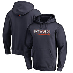 Chicago Bears Monsters Pullover Hoodie - Navy - NFL