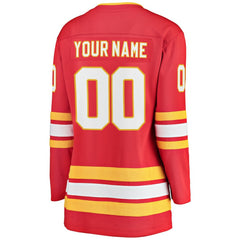 Calgary Flames Fanatics Women's Home Breakaway Custom Jersey - Red | Fanatics near me