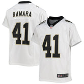 Alvin Kamara New Orleans Saints Youth Game Jersey - White - Nike