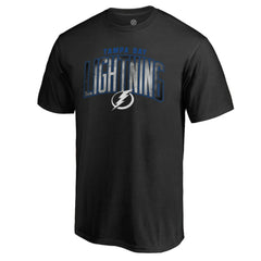Tampa Bay Lightning Arch Smoke T-Shirt - Black | NHL on sale