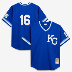 Bo Jackson Kansas City Royals Mitchell & Ness Cooperstown Collection Big & Tall Mesh Batting Practice Jersey Online