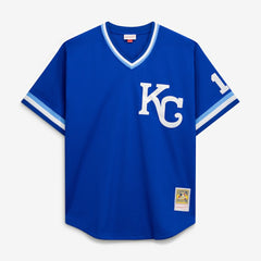 Bo Jackson Kansas City Royals Mitchell & Ness Cooperstown Collection Big & Tall Mesh Batting Practice Jersey Online