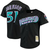Randy Johnson Arizona Diamondbacks Mitchell & Ness Big & Tall Cooperstown Mesh Batting Practice Jersey Sale