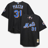 Mike Piazza New York Mets Mitchell & Ness Big & Tall Cooperstown Mesh Batting Practice Jersey for sale