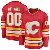 Calgary Flames Fanatics Home Breakaway Custom Jersey - Red | Fanatics Lifestyle