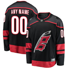 Carolina Hurricanes Fanatics Home Breakaway Custom Jersey - Black | Fanatics on sale