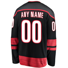 Carolina Hurricanes Fanatics Home Breakaway Custom Jersey - Black | Fanatics on sale