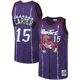 Mitchell & Ness Vince Carter Toronto Raptors 1998/99 Big & Tall Hardwood Classics Swingman Jersey Purple