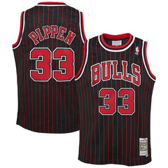 Mitchell & Ness Scottie Pippen Chicago Bulls Big & Tall Hardwood Classics Swingman Jersey Black
