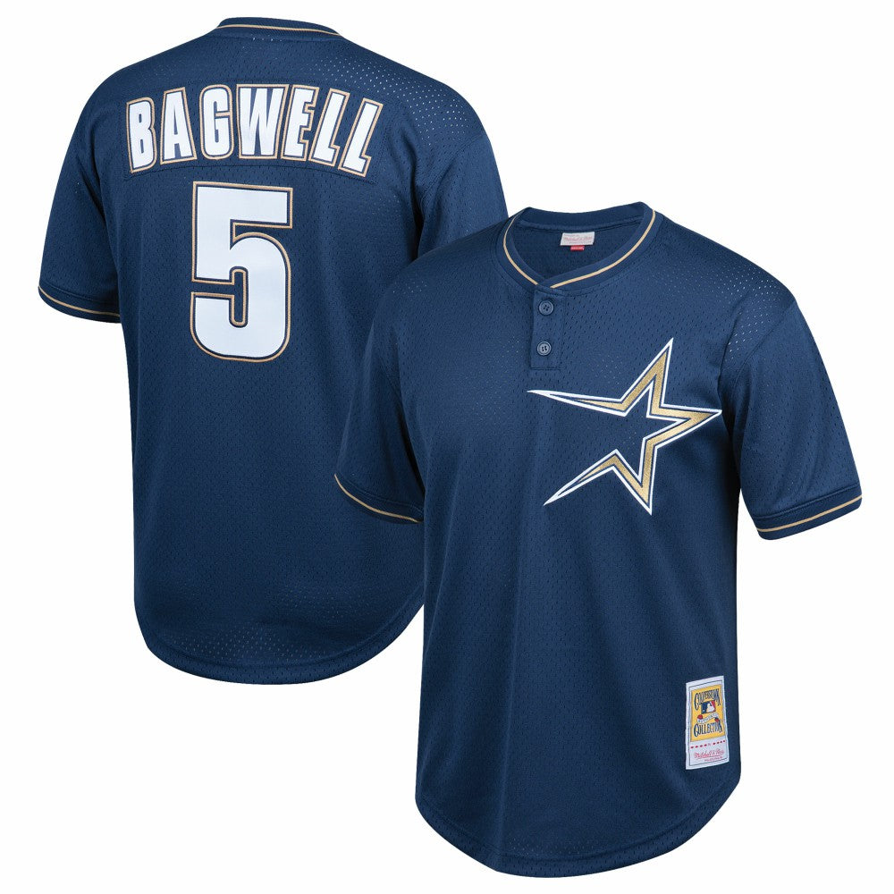 Jeff Bagwell Houston Astros Mitchell & Ness Youth Cooperstown Collection Mesh Batting Practice Jersey Discount