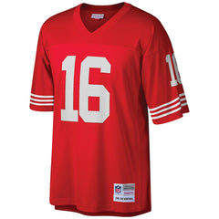 Joe Montana San Francisco 49ers Big & Tall 1990 Retired Player Replica Jersey - Scarlet - Mitchell & Ness