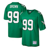 Jerome Brown Philadelphia Eagles Big & Tall 1990 Retired Player Replica Jersey - Kelly Green - Mitchell & Ness