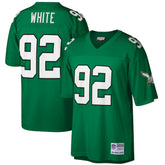 Reggie White Philadelphia Eagles Big & Tall 1990 Retired Player Replica Jersey - Kelly Green - Mitchell & Ness