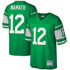 Joe Namath New York Jets Big & Tall 1968 Retired Player Replica Jersey - Green - Mitchell & Ness