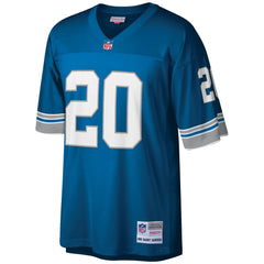 Barry Sanders Detroit Lions Big & Tall 1996 Retired Player Replica Jersey - Blue - Mitchell & Ness