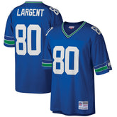 Steve Largent Seattle Seahawks Big & Tall 1985 Retired Player Replica Jersey - Royal - Mitchell & Ness