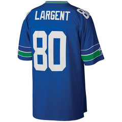 Steve Largent Seattle Seahawks Big & Tall 1985 Retired Player Replica Jersey - Royal - Mitchell & Ness