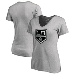 Los Angeles Kings Women's Team Alternate V-Neck T-Shirt - Heather Gray | NHL online