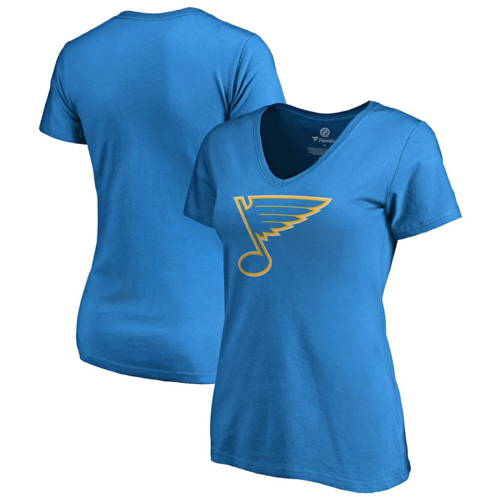 St. Louis Blues Women's Team Alternate V-Neck T-Shirt - Blue | NHL discount