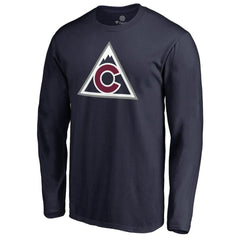 Colorado Avalanche Team Alternate Long Sleeve T-Shirt - Navy | NHL near me
