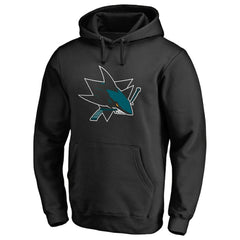 San Jose Sharks Team Alternate Pullover Hoodie - Black | NHL Lifestyle