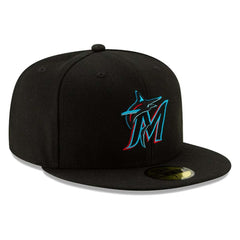 Miami Marlins New Era On-Field Authentic Collection 59FIFTY Fitted Hat for sale