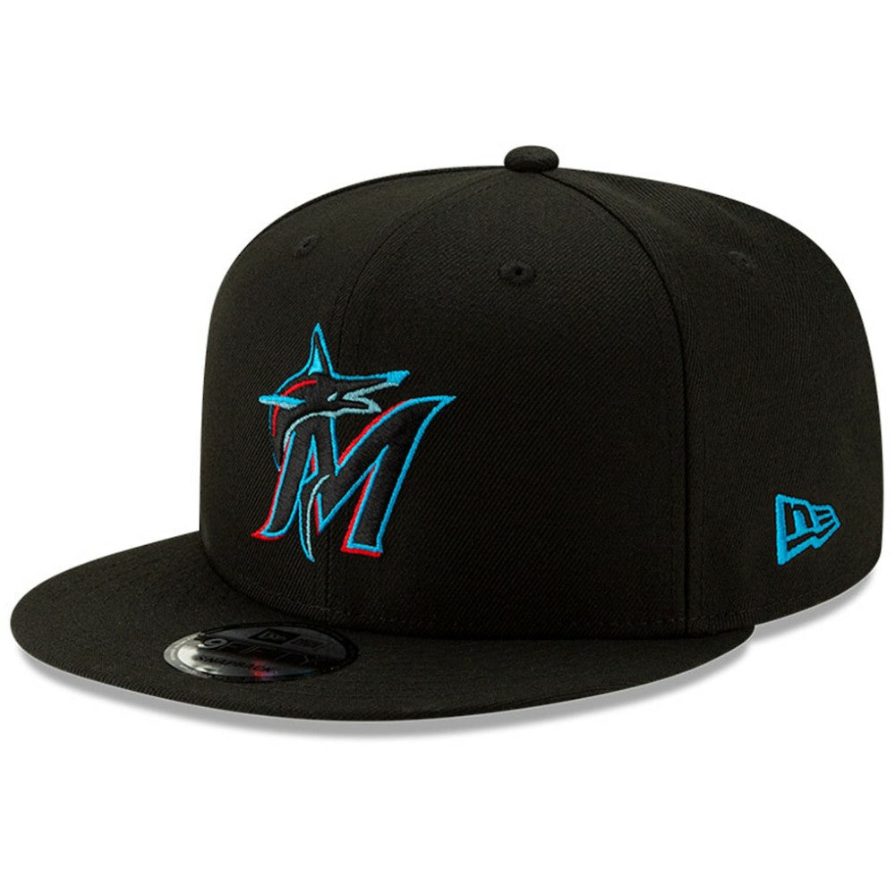 Miami Marlins New Era Team Color 9FIFTY Snapback Hat Outlet