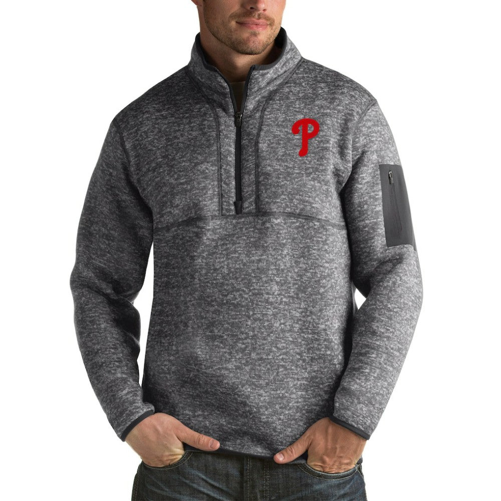 Philadelphia Phillies Antigua Fortune Big & Tall Quarter-Zip Pullover Jacket Near Me