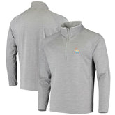 Miami Marlins Vineyard Vines Performance Sankaty Half-Zip Pullover Top Sale